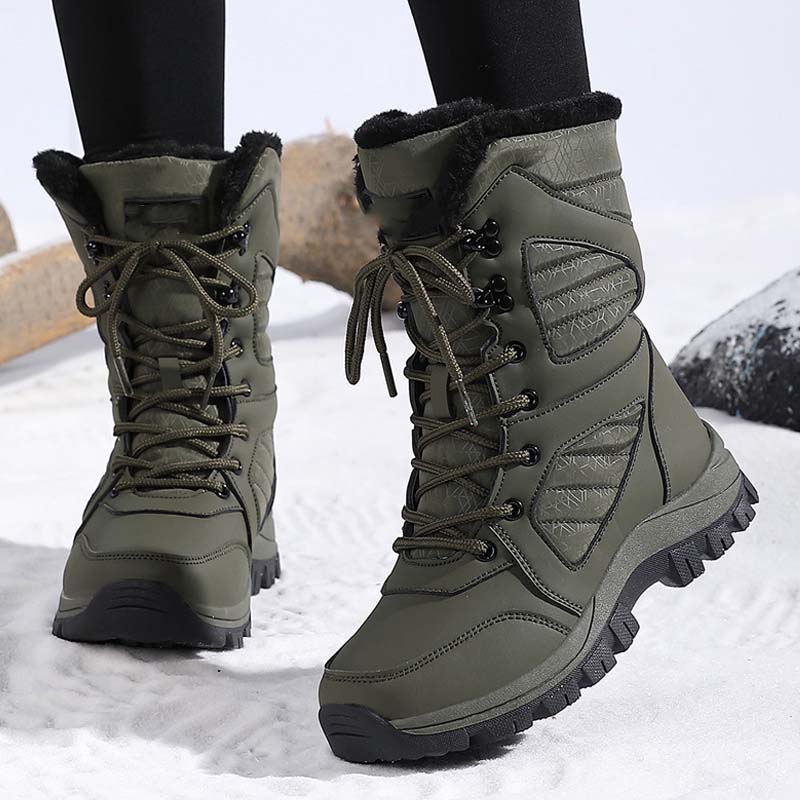 SnowStep™ – Warme Damen-Schneestiefel mit Schnürung - Image 8