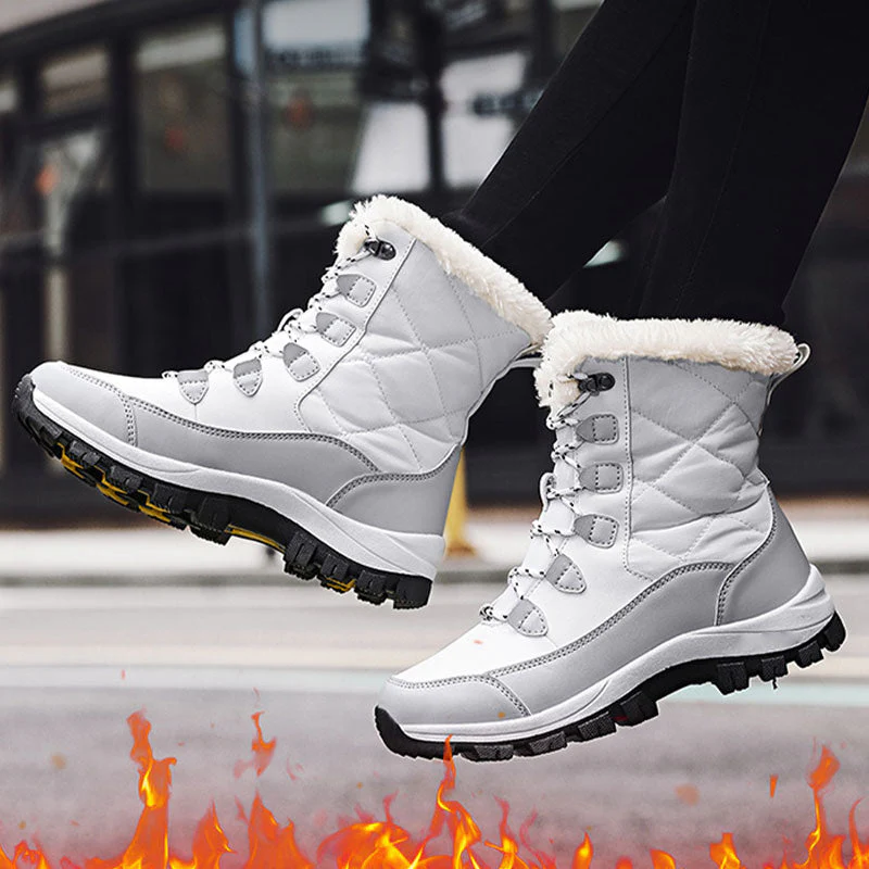 Sofia – Warme wasserdichte Winterstiefel mit Futter aus Fleece