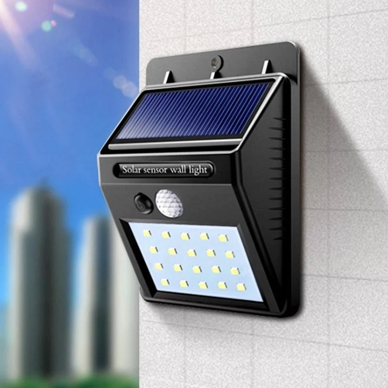 Solarbetriebene LED-Bewegungsmelderlampe — Helle Sicherheitsfreiheit - Image 4