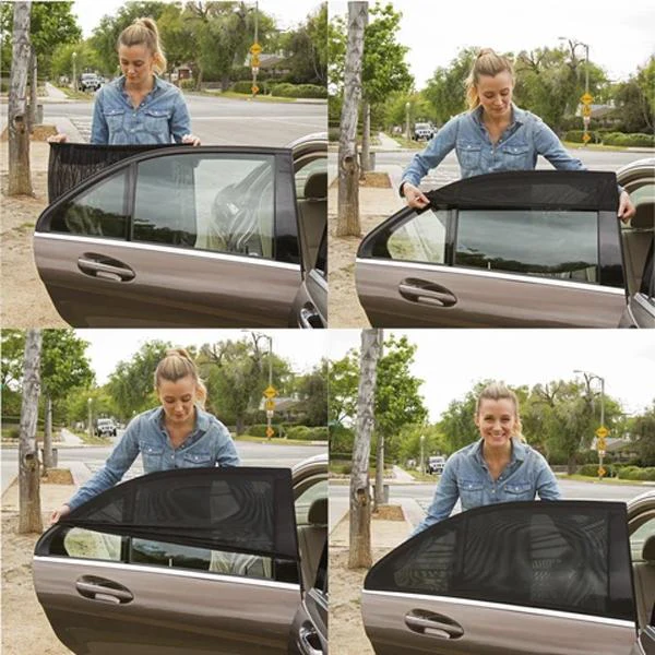 Sonnenschutzvorhang für Autofenster (2 Stück)