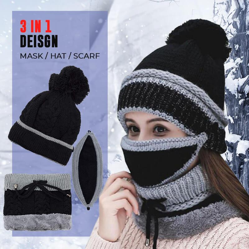 Sophia – 3-in-1 Winter-Wärmeset mit Plüschkomfort - Image 4