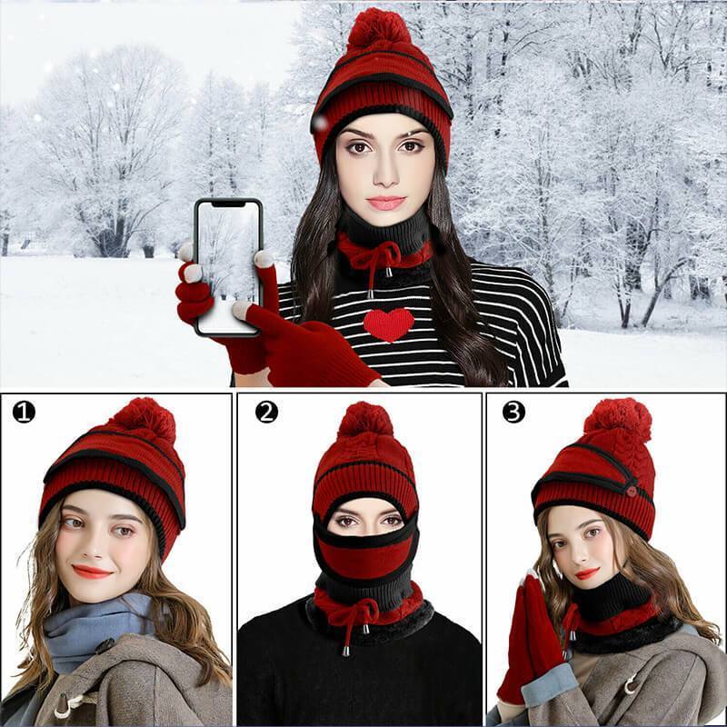 Sophia – 3-in-1 Winter-Wärmeset mit Plüschkomfort - Image 5