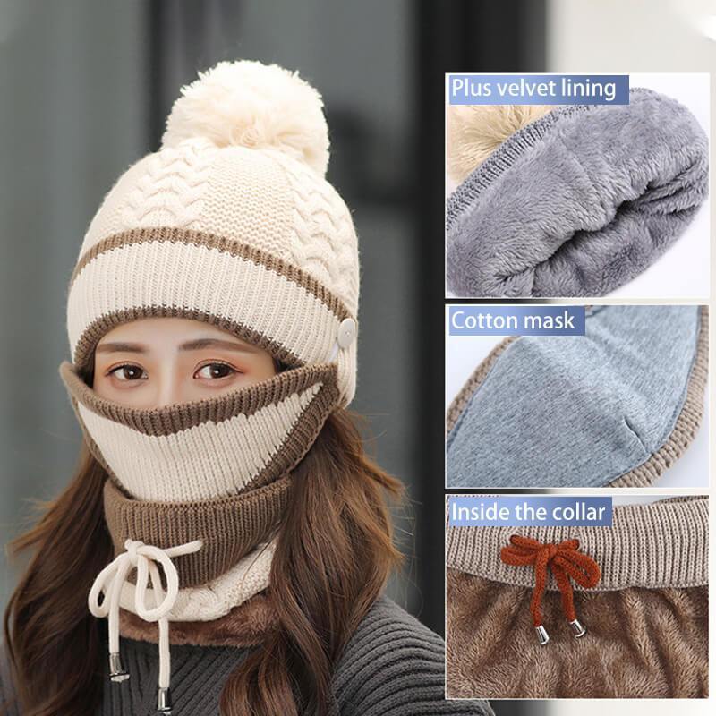 Sophia – 3-in-1 Winter-Wärmeset mit Plüschkomfort - Image 7