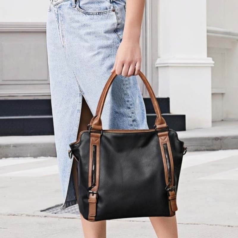 Sophia – Stilvolle PU-Leder Schultertasche | 50% RABATT - Image 3
