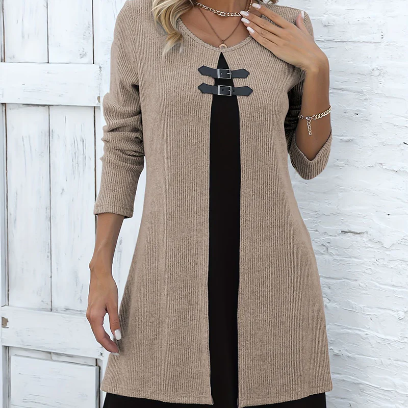 Sophie – Elegantes A-Linien-Kleid mit stilvollen Schnallen | 50% RABATT - Image 20