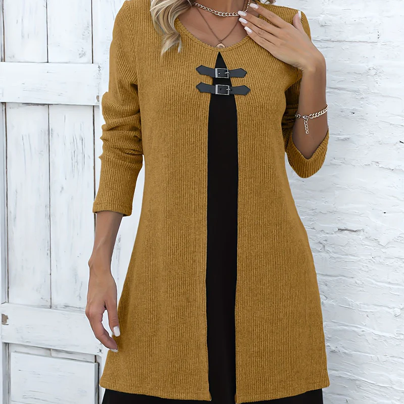 Sophie – Elegantes A-Linien-Kleid mit stilvollen Schnallen | 50% RABATT - Image 21