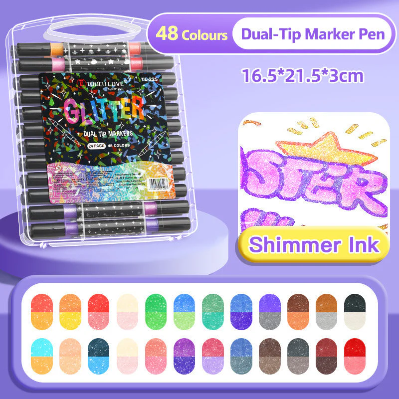SparkArt – Glitzer-Marker mit zwei Spitzen - Image 10