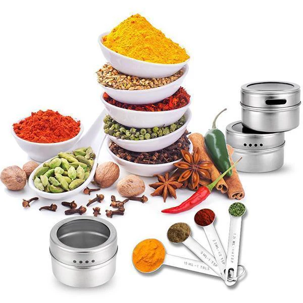 SpiceMag Pro - Satz 3 Stück — Magnet Gewürz Organizer | 50% RABATT - Image 3