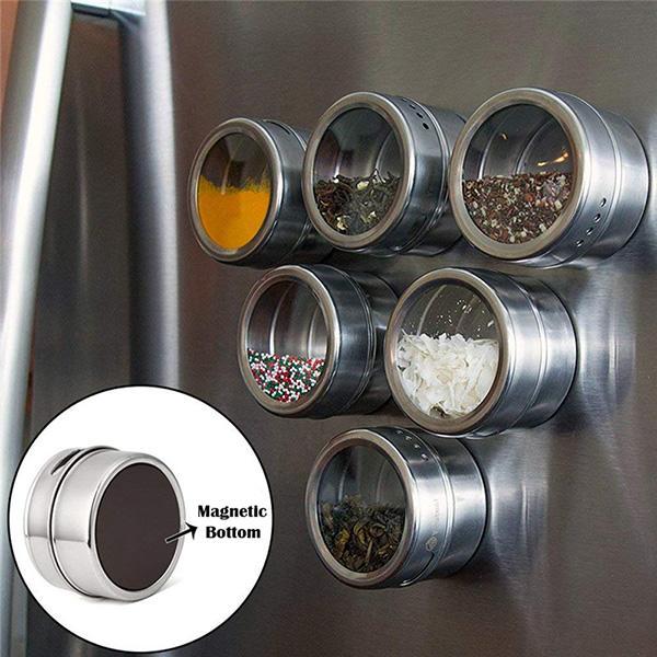 SpiceMag Pro - Satz 3 Stück — Magnet Gewürz Organizer | 50% RABATT - Image 4