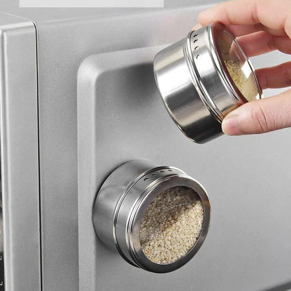SpiceMag Pro - Satz 3 Stück — Magnet Gewürz Organizer | 50% RABATT - Image 7