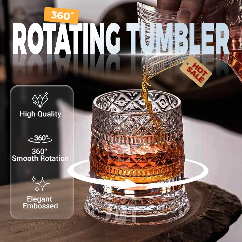 SpinMaster Whiskey-Becher — Entfachen Sie reichhaltigere Schlucke