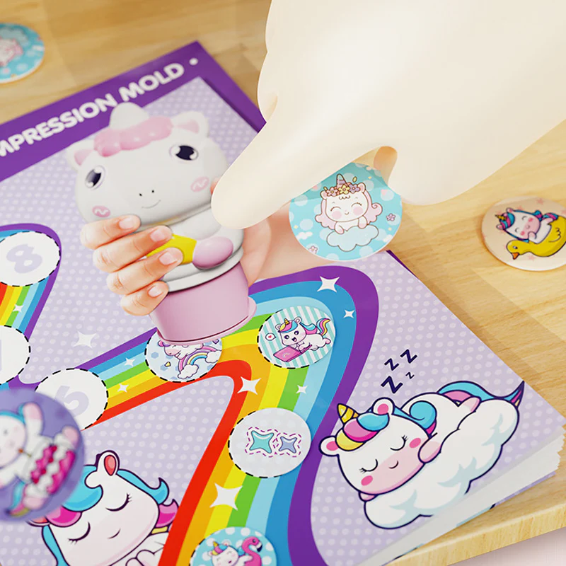 StampiKids – Kinder Cartoon Sticker & Stempel Spielzeug | 1+2 GRATIS - Image 7