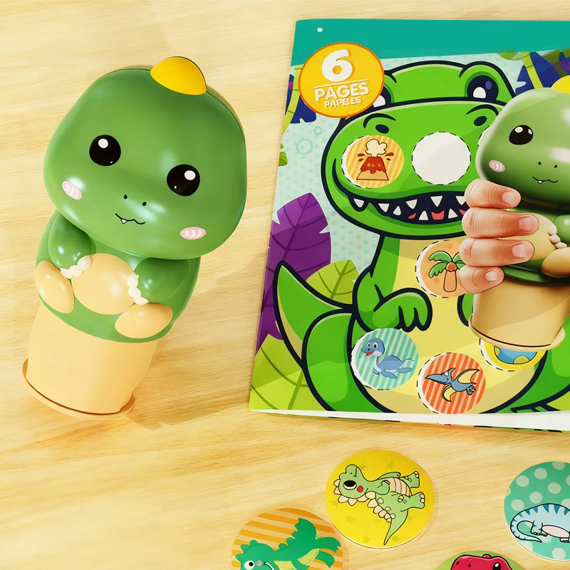StampiKids – Kinder Cartoon Sticker & Stempel Spielzeug | 1+2 GRATIS - Image 8