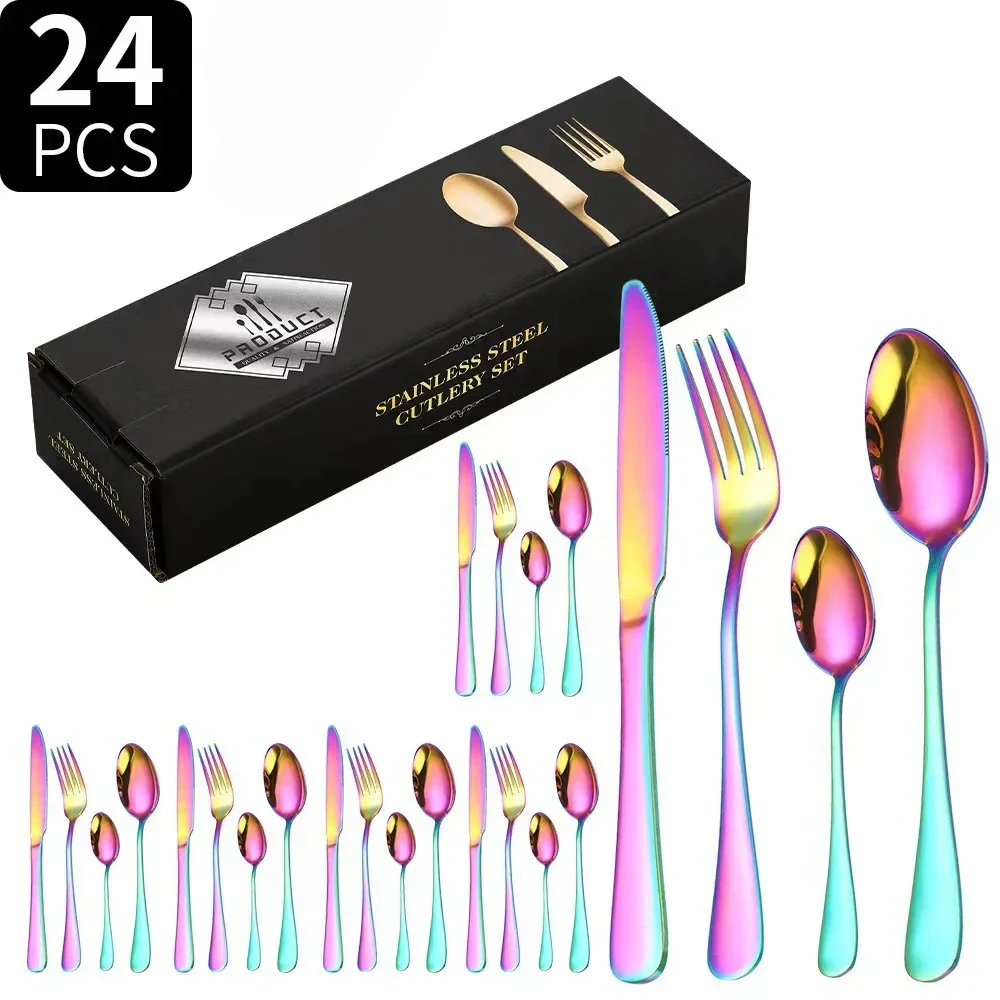 SteelElegance™ – 24-teiligen Edelstahl-Besteckset | 50% Rabatt - Image 10