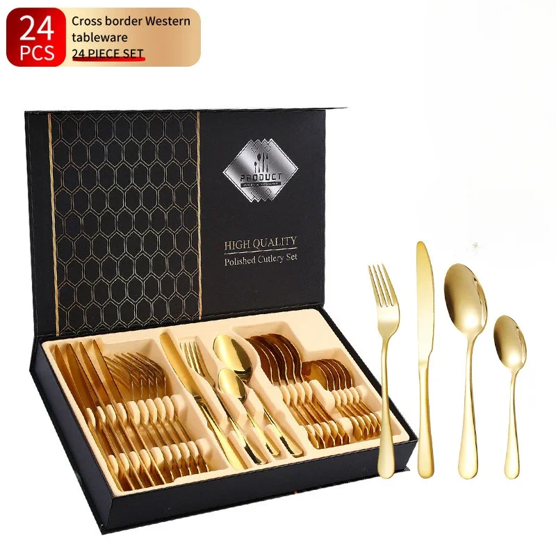 SteelElegance™ – 24-teiligen Edelstahl-Besteckset | 50% Rabatt - Image 13