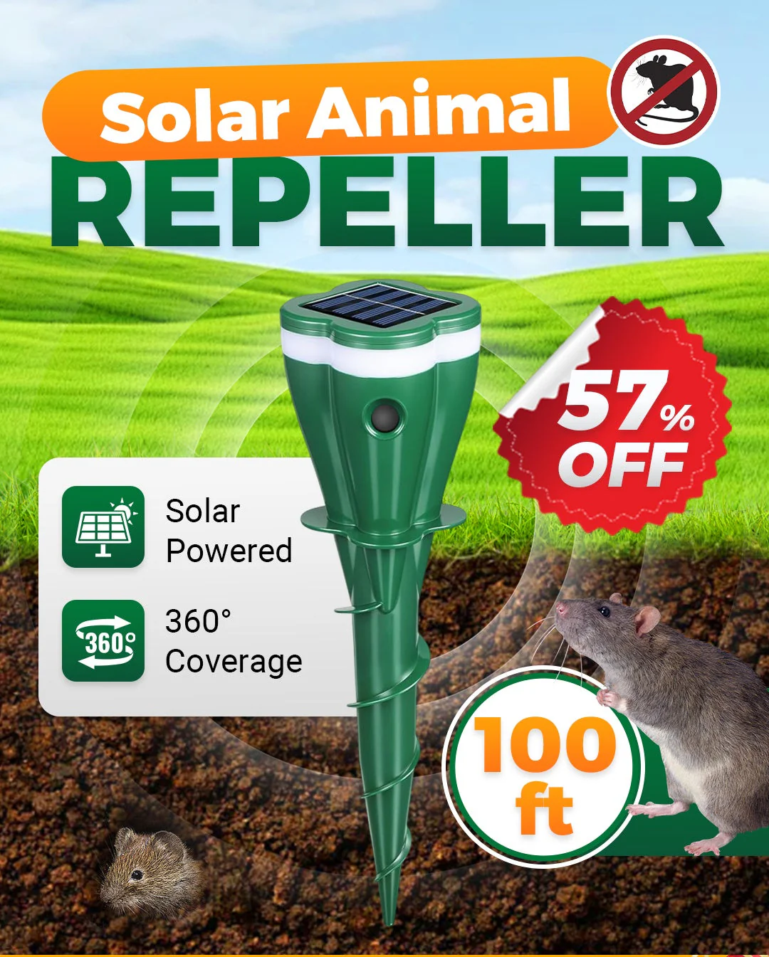 SolarGuard — Maulwurf Abwehrgerät | 50% RABATT - Image 8