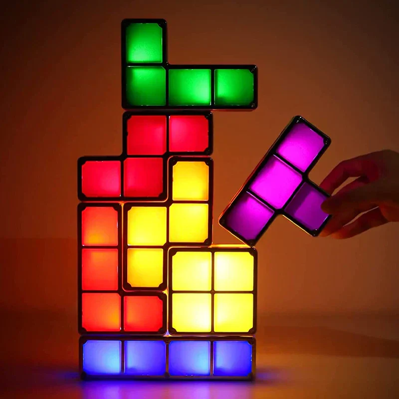 Stimmungslicht Retro Tetris Lampe Licht | 50% RABATT - Image 2