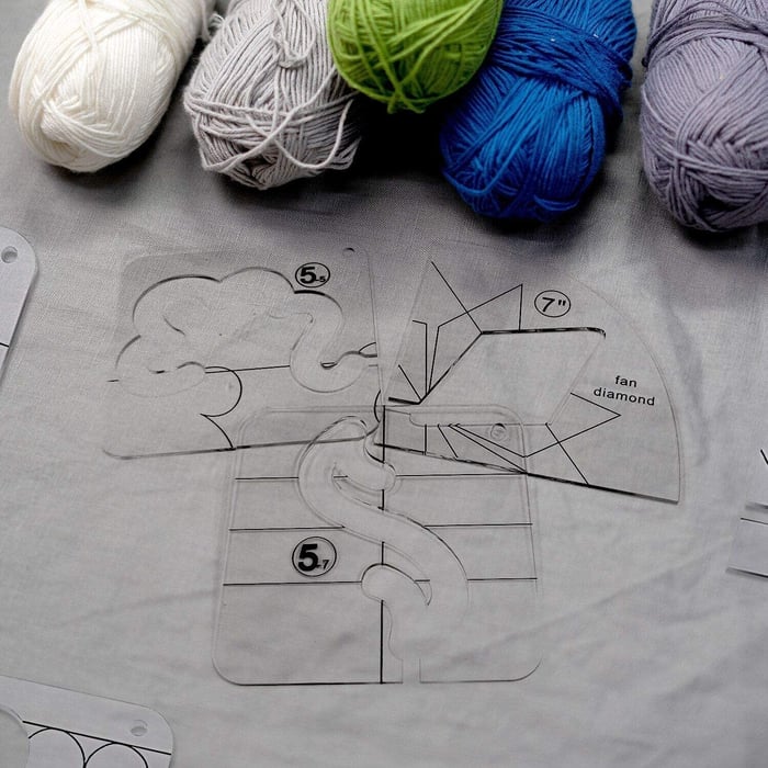 StitchCraft — Quilt-Schablonenset 12 Stück | 50% RABATT - Image 5