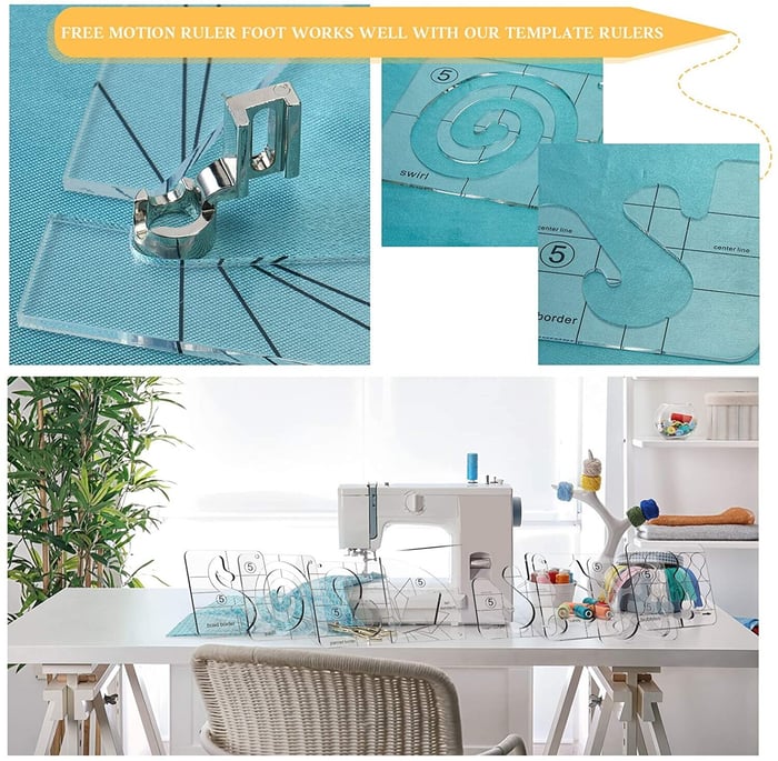 StitchCraft — Quilt-Schablonenset 12 Stück | 50% RABATT - Image 7