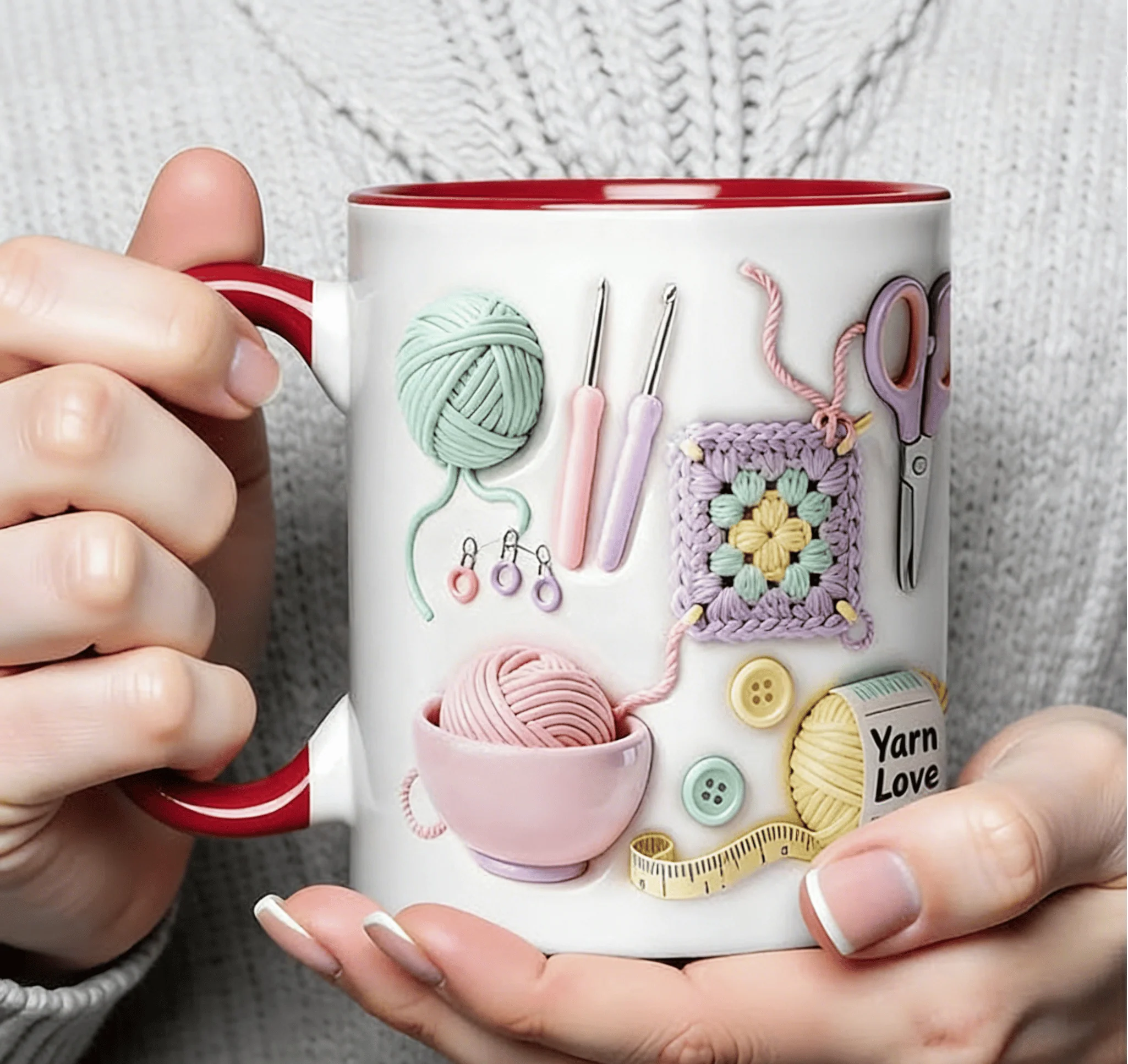 StitchMuse — Kreative Keramik Tasse | 1+1 GRATIS - Image 2