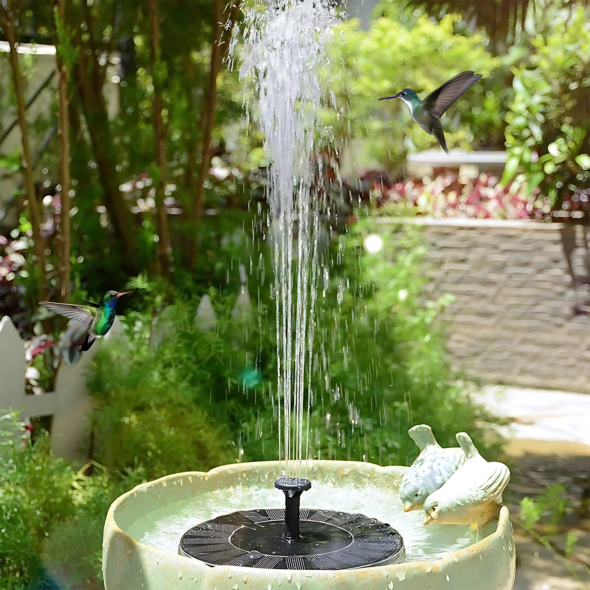SunAqua™ - Solarbetriebener Wasserspringbrunnen | 50% RABATT - Image 6
