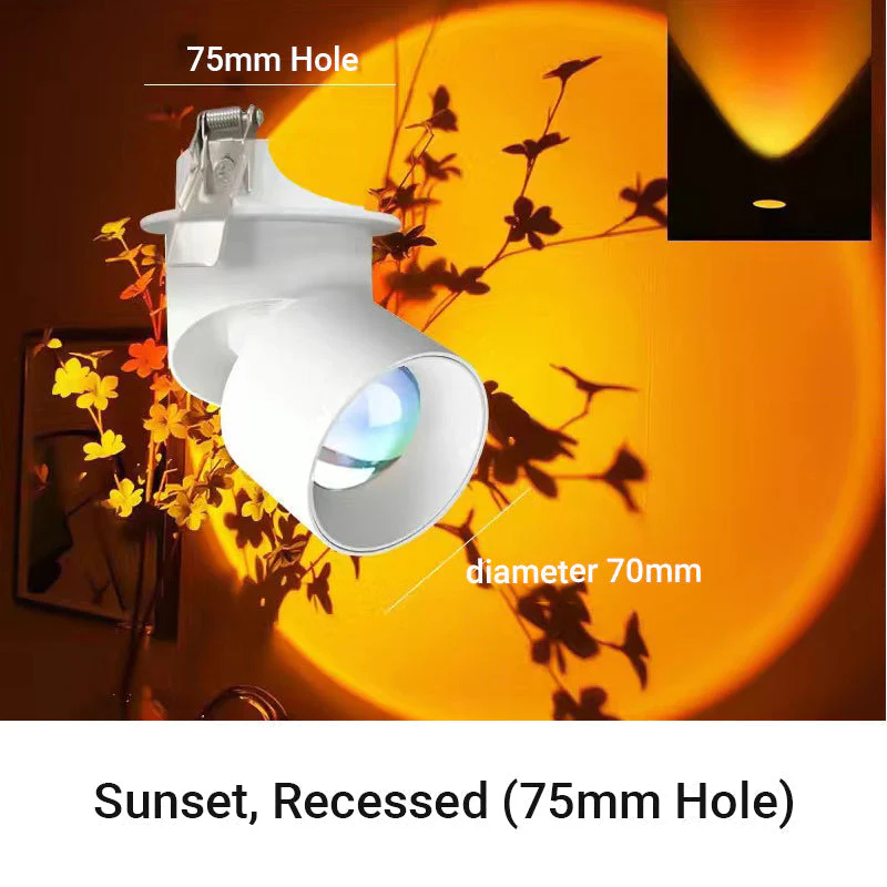 SunAura – LED-Sunset-Projektionslampe - Image 11