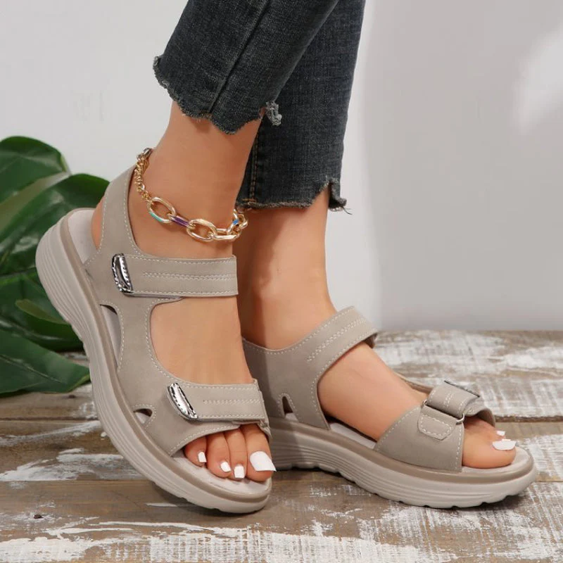 SunStyle - Damensandalen mit Keilabsatz | 50% Rabatt - Image 8