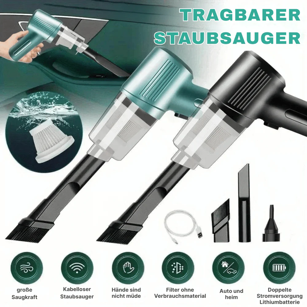 SweptEase — Kabelloser Mini Staubsauger | 50% RABATT - Image 2