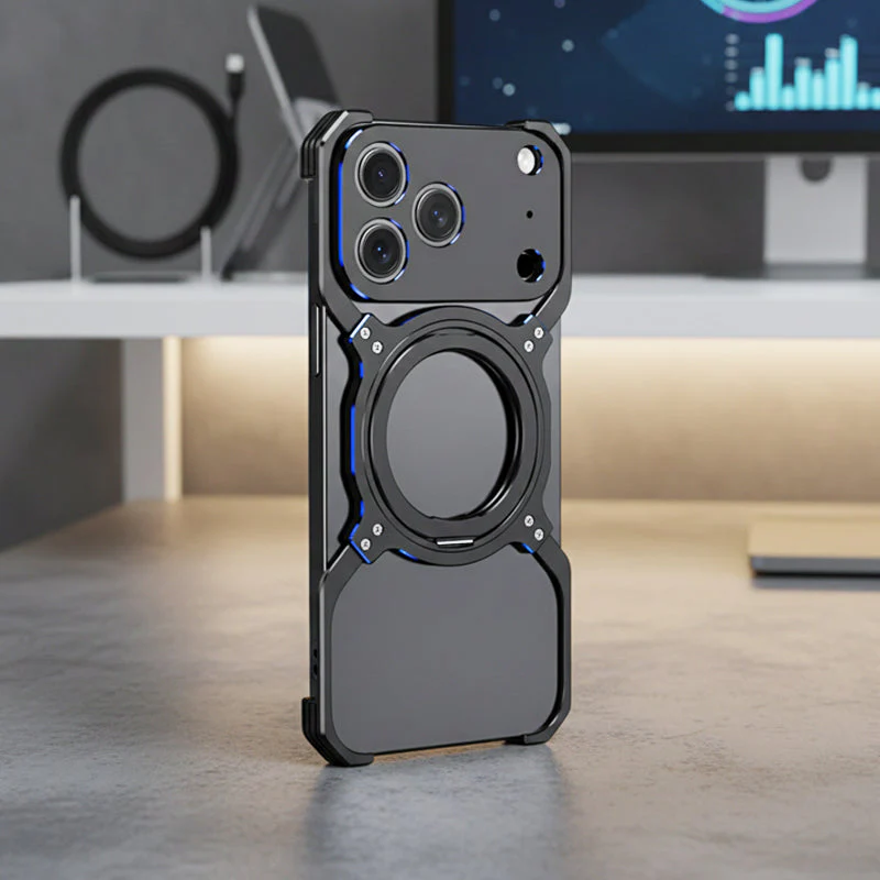 Techmate – Frameless Phone Case mit Ringständer - Image 8