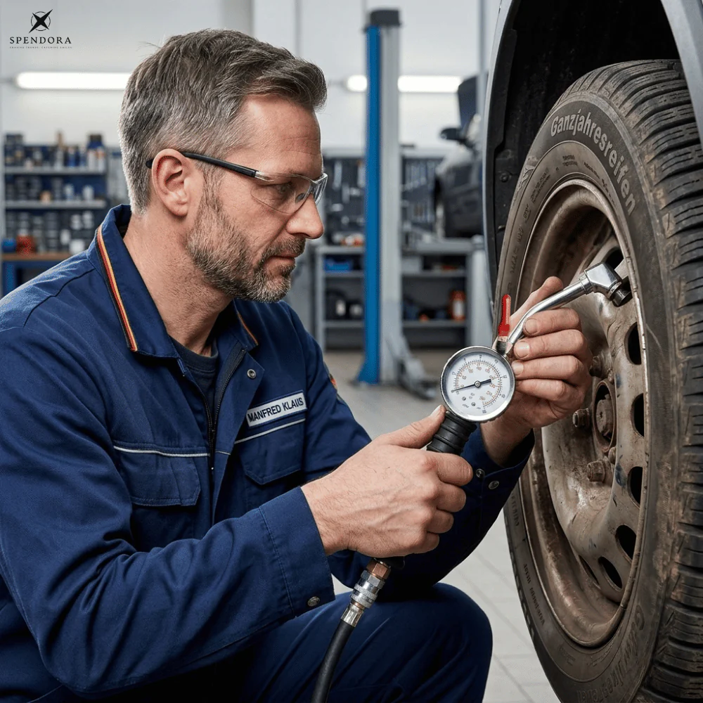 TirePulse — Präzise Reifenpumpe | 50% RABATT