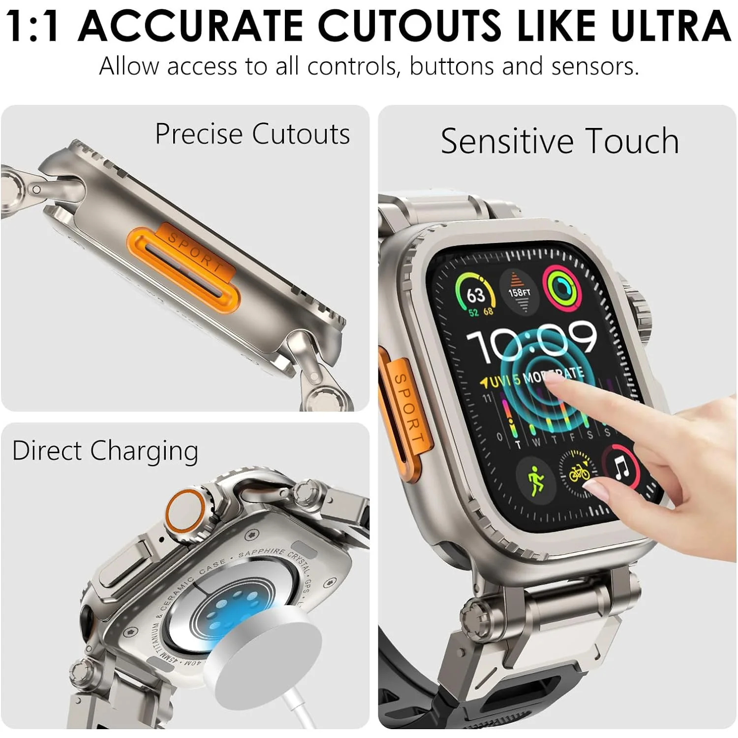 Titan Uhrengehäuse - Robuster Schutz Für Ihre Apple Watch - Image 6