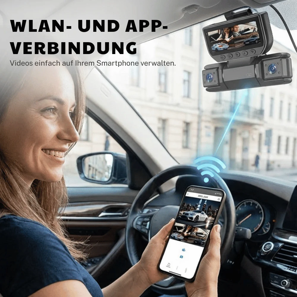 RoadGuard – Smarte Dashcam Set | 50% RABATT