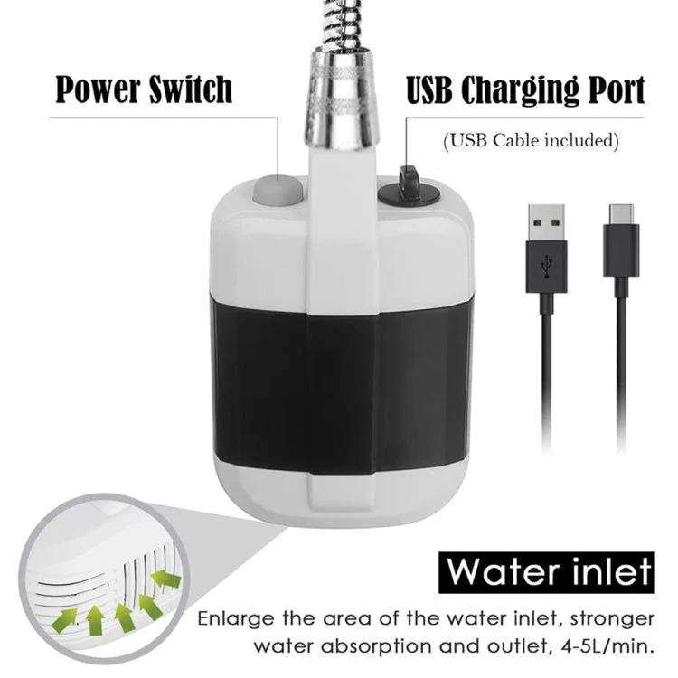 TrailShower™ – Die mobile Campingdusche mit Powerdruck | Sauber & Erfrischt überall | 50% RABATT - Image 8