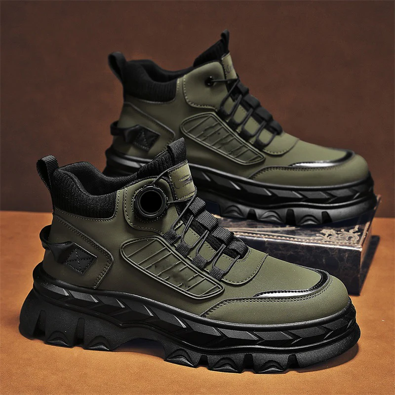 TrailRetro – Retro-inspirierte, robuste Herren-Stiefeletten