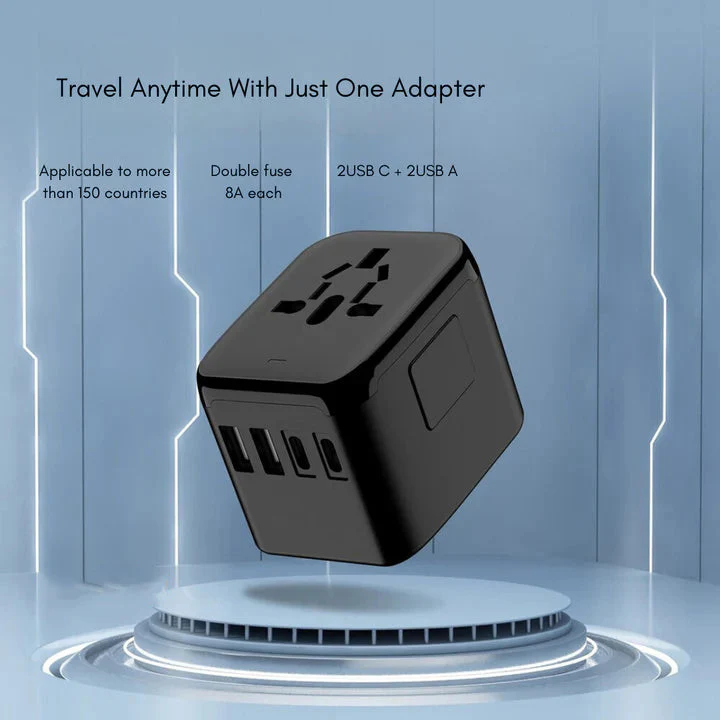 Universal 100V-220V Smart Travel Adapter Spannungswandler - Image 12
