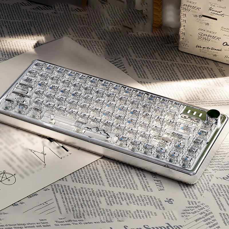 Universal transparente mechanische Tastatur mit RGB Hintergrundbeleuchtung - Image 10