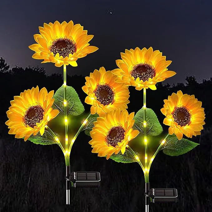 Upgrade-Drei Sonnenblumen — Sturmfeste Endlose Leuchtkraft