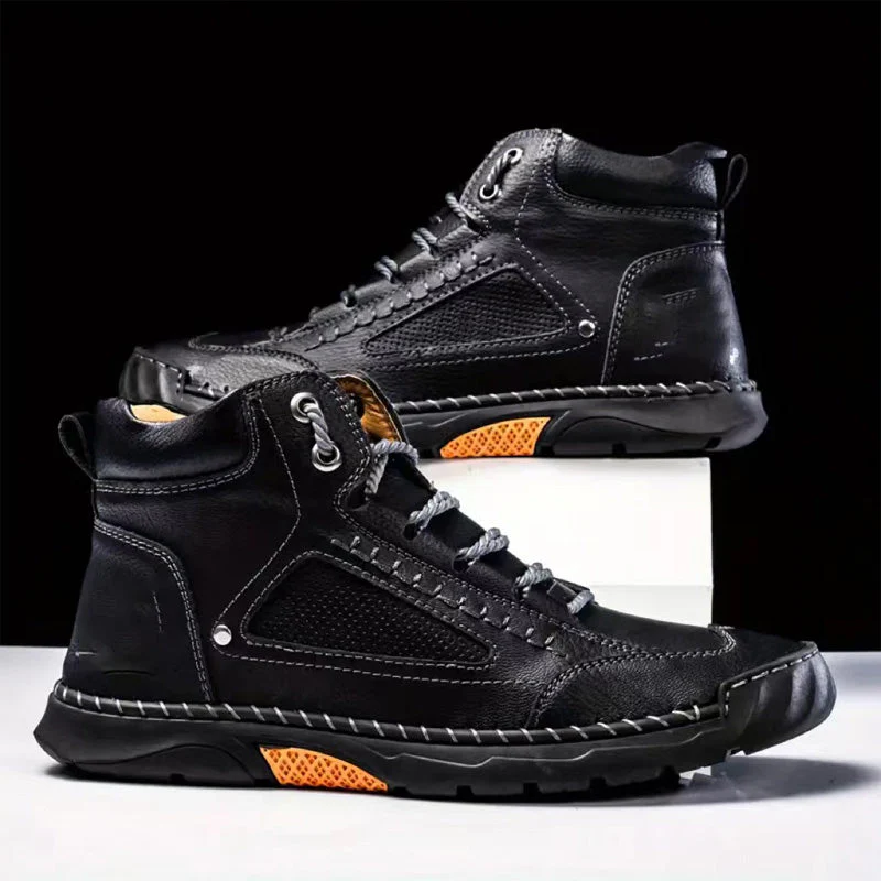 UrbanCraft™ – Handgenähte Herrenstiefel | 50% Rabatt - Image 3