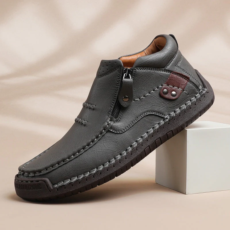 Jacob – Retro-inspirierte PU-Herrenschuhe - Image 3