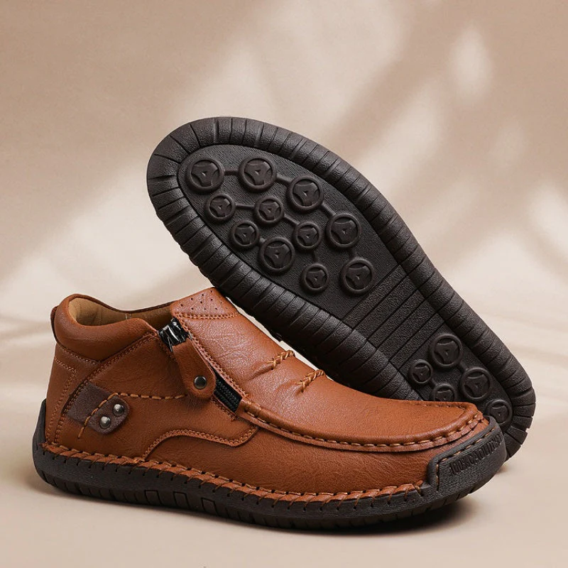 Jacob – Retro-inspirierte PU-Herrenschuhe - Image 4