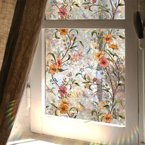 UV-Schutz Regenbogen-Glasaufkleber für die Privatsphäre zu Hause - Image 36
