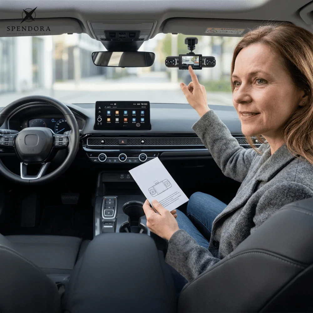 VeilVision — 360° Dashcam-System + 32 GB Speicherkarte | 50% RABATT
