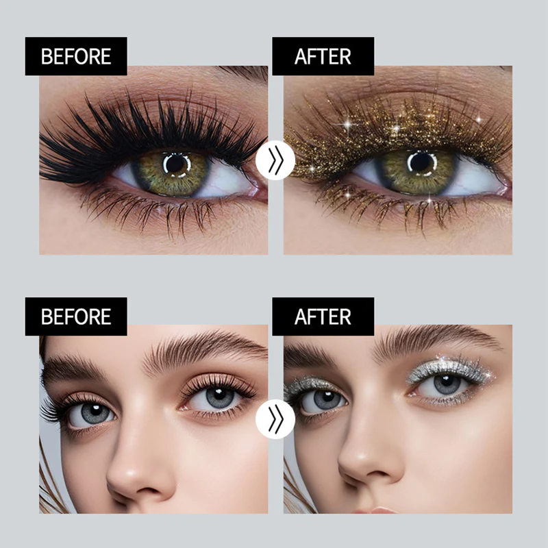 Veloura Shine – Waterproof Glitzer Mascara | 1+1 GRATIS - Image 7