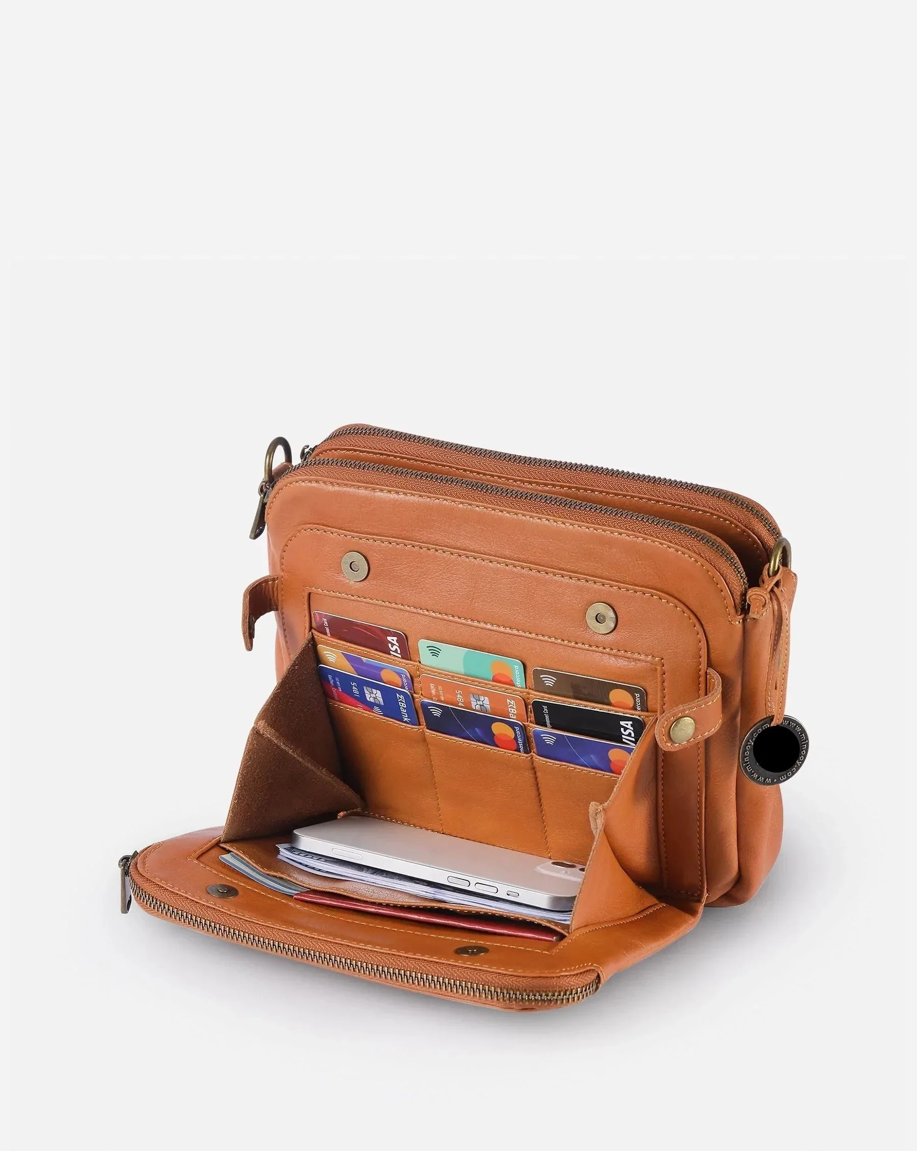 Velura – Elegante Leder Crossbody-Tasche - Image 3