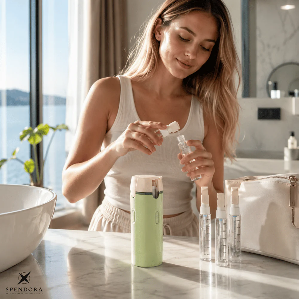 VersaVial — Reiseflaschen-Set | 50% RABATT