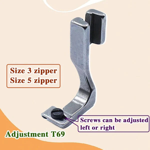 ZipMaster Pro - Verstellbarer Reißverschlussfuß Nähmaschine | 1+1 GRATIS - Image 4