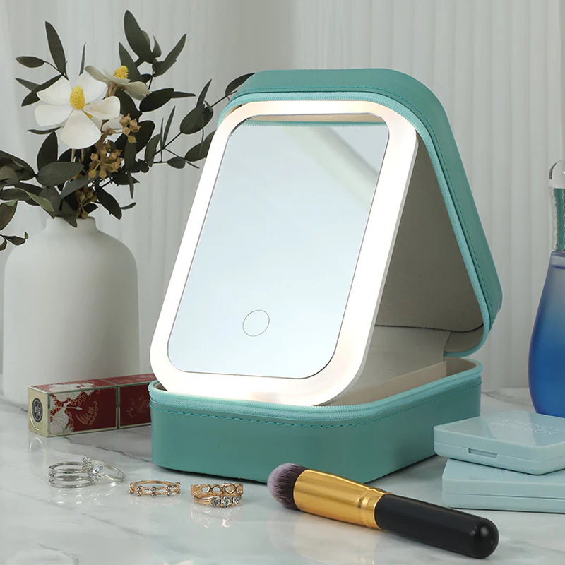 Verstellbarer Schminkspiegel Mit Licht - Perfekte Beleuchtung & Ordnung - Image 6