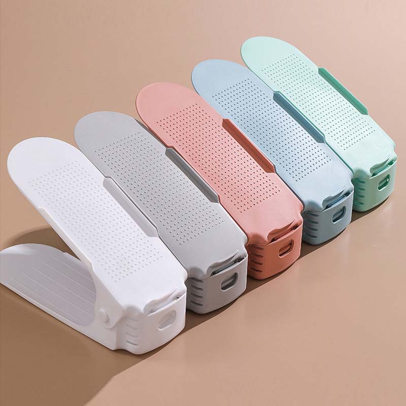 Verstellbares doppellagiges Schuhregal | 1+1 GRATIS - Image 8