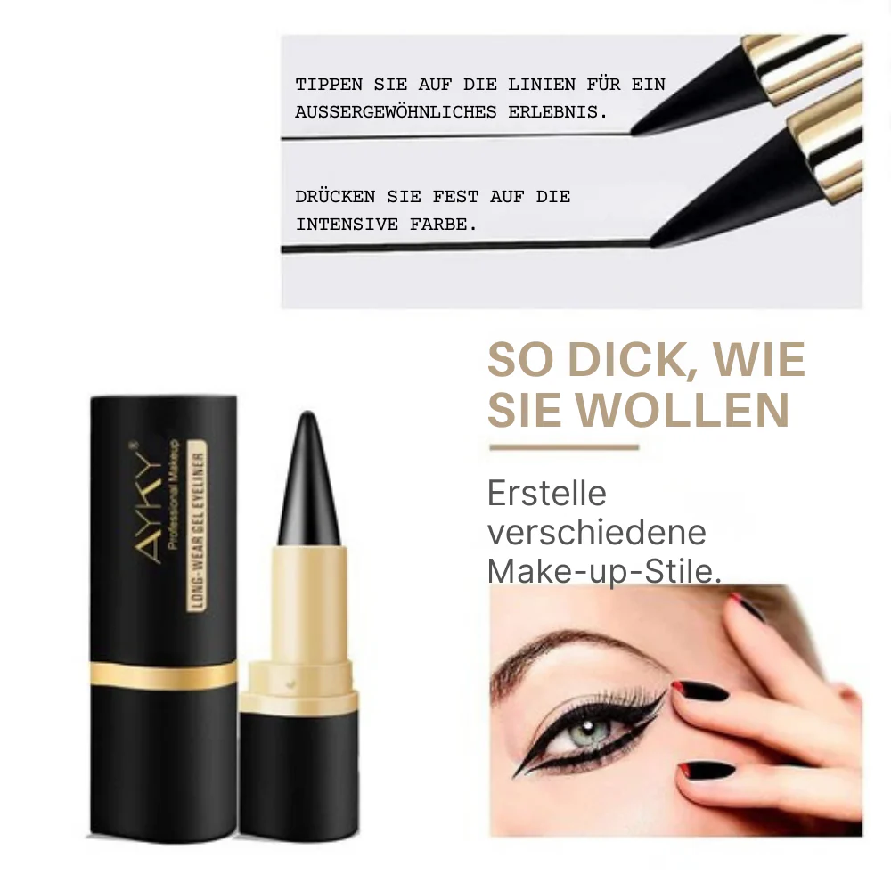VeyraLine – Matter Gel-Eyeliner | 1+1 GRATIS - Image 4