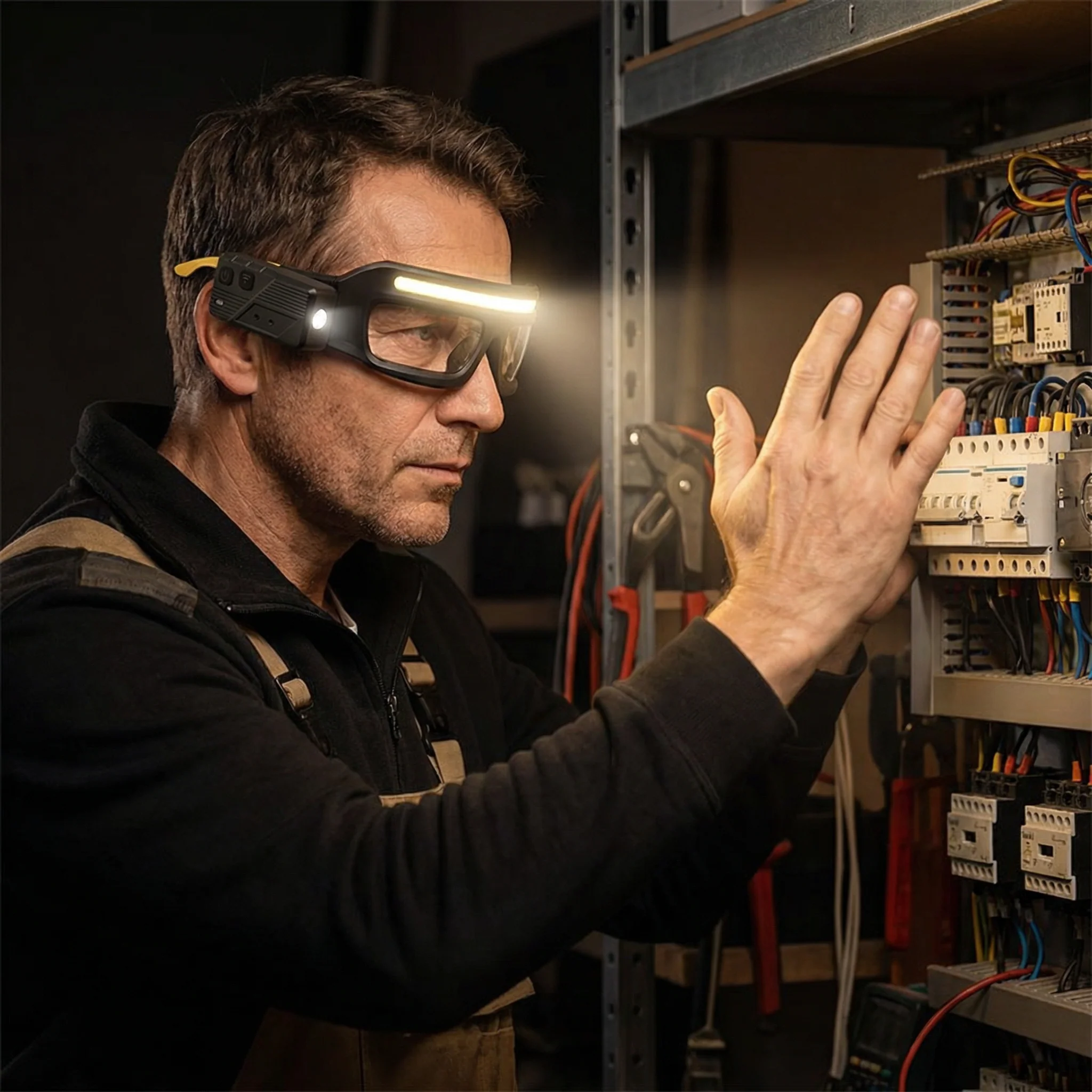VisionBeam Brille — Freiheit mit Follow-Focus